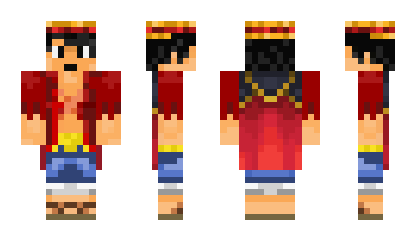 Minecraft скин по нику CJUJ