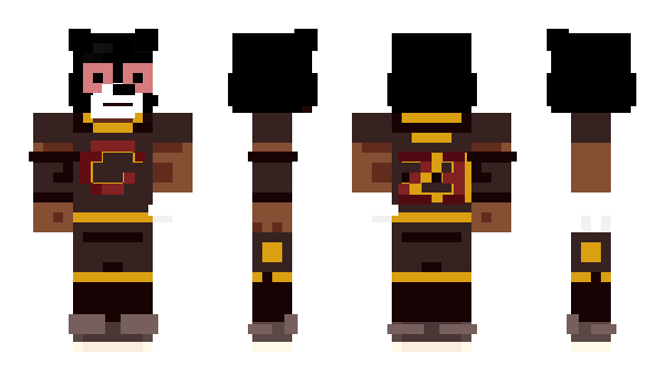 Minecraft skin Xhibo