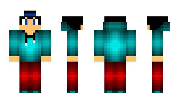 Minecraft skin LonghairedCWBY