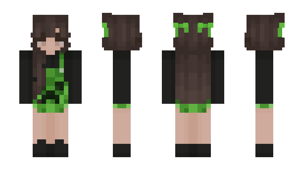 Minecraft skin KxttyKxt