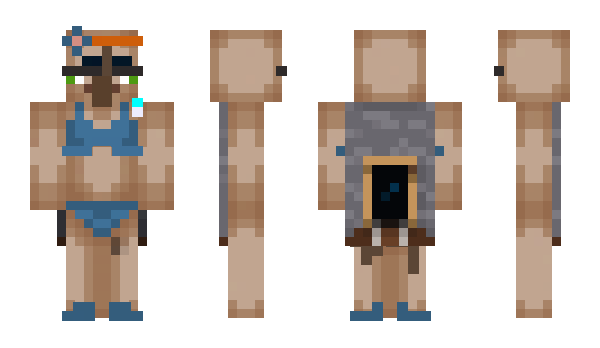 Minecraft skin bumfisto