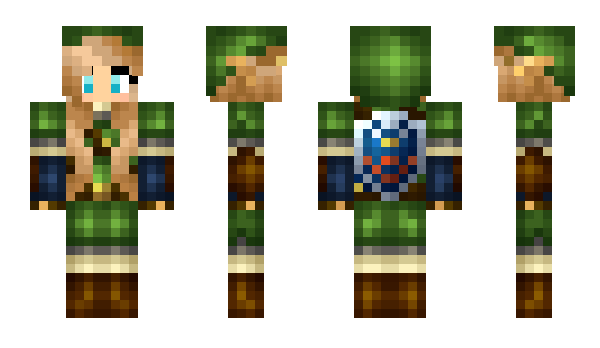 Minecraft skin Darpie