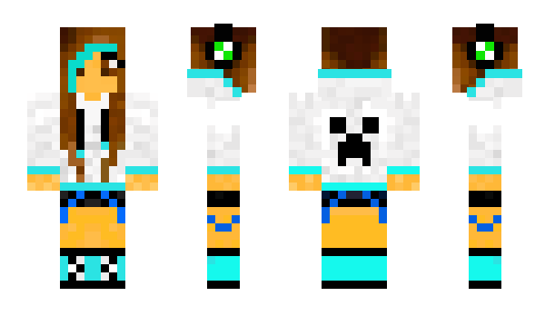 Minecraft skin TeenGirlSwagg