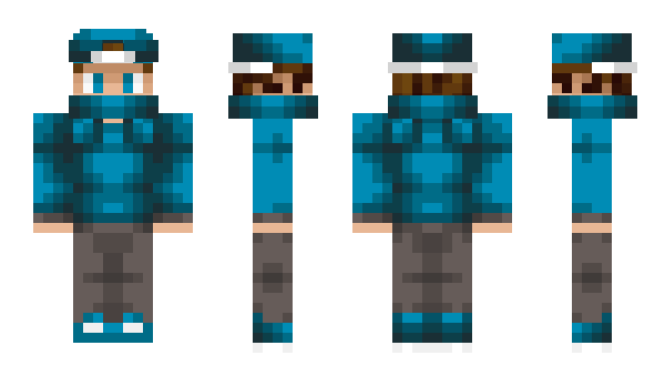 Minecraft skin HappyPose