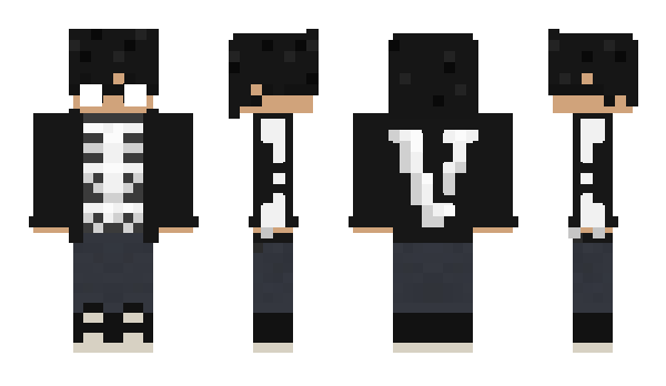 Minecraft skin Xbones