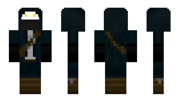 Minecraft skin Horrified