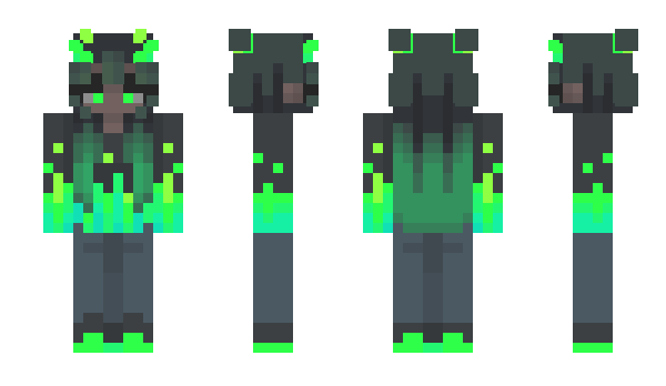 Minecraft skin kim_sea