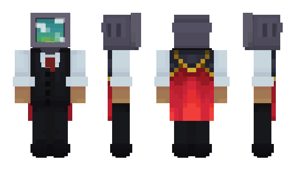 Minecraft skin MrScreen