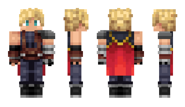 Minecraft skin Destrea