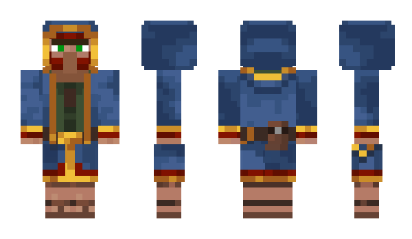 Minecraft skin Booorin