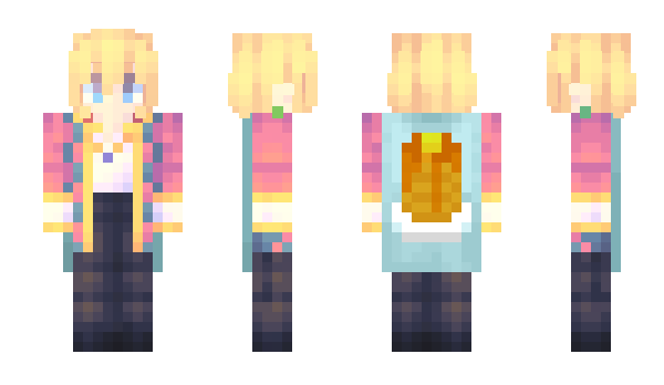 Minecraft скин по нику Bluuuun