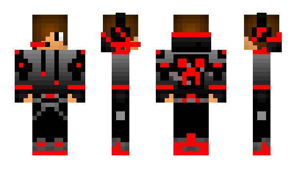 Minecraft skin Reddoom