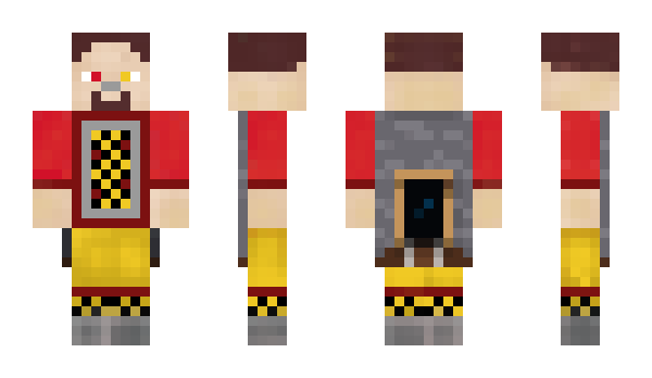 Minecraft skin anybiscut