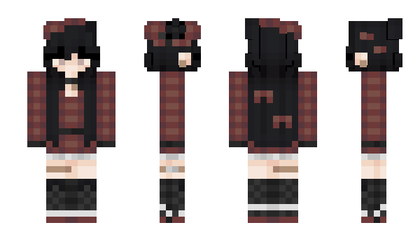 Minecraft skin CarolCreo