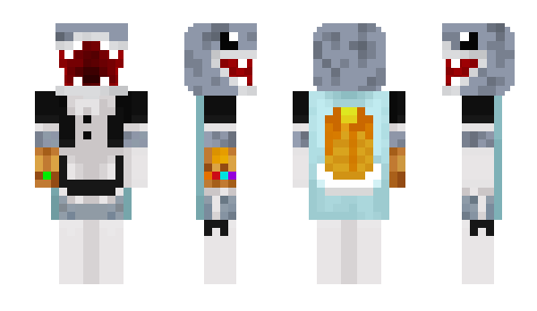 Minecraft skin kubershark
