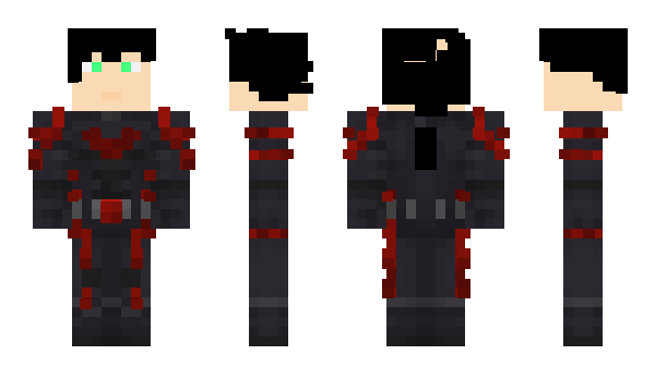 Minecraft skin AgentSpace