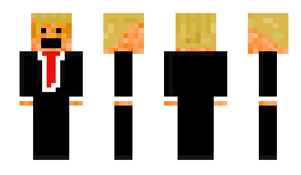 Minecraft скин по нику _DonaldTrump_