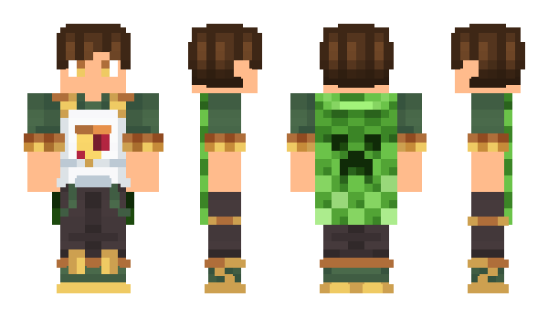 Minecraft skin Foguinhou