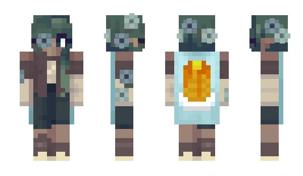Minecraft skin ToadMillk