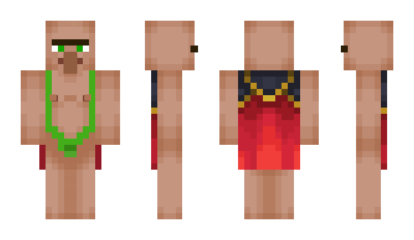 Minecraft skin Krutan
