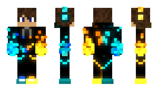 Minecraft скин по нику CrowCZE