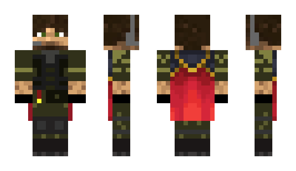 Minecraft skin LaserLock