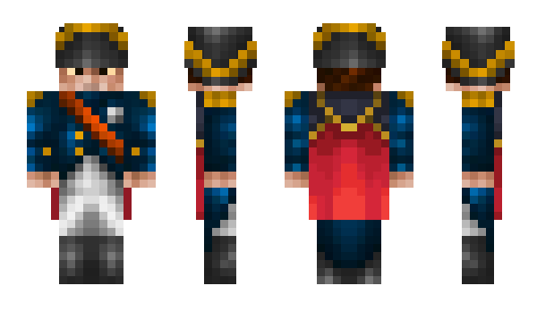 Minecraft skin NapoleonBonapard