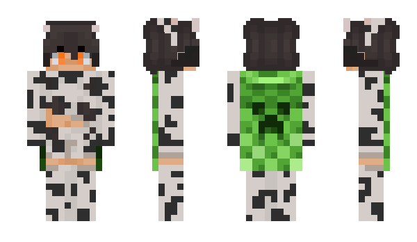 Minecraft скин по нику Cow_Pretzel