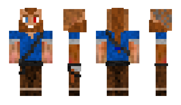 Minecraft skin Lazuro