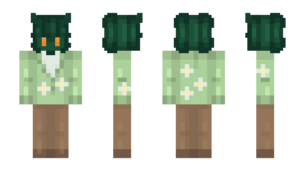 Minecraft skin floralflaw