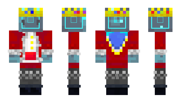 Minecraft skin GlitchedNoob