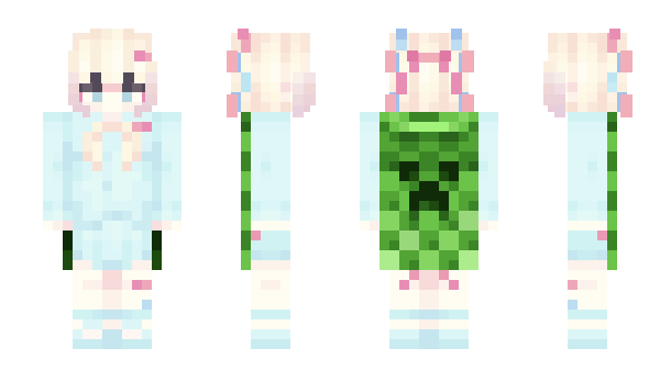 Minecraft skin cyanzura