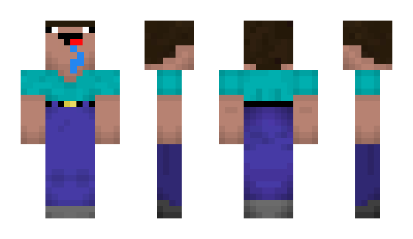 Minecraft skin noob1236