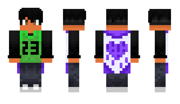 Minecraft skin NO4HZIN