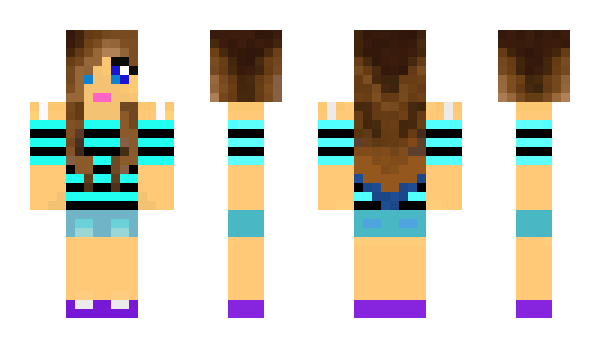 Minecraft skin cutemonster