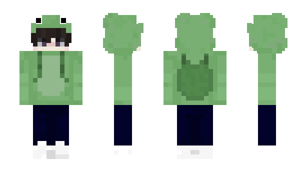 Minecraft skin GreenBoi