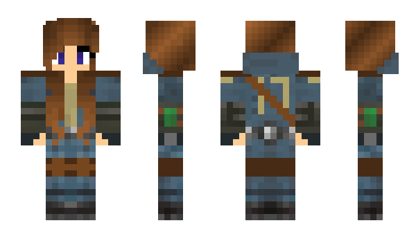 Minecraft skin destiny_7