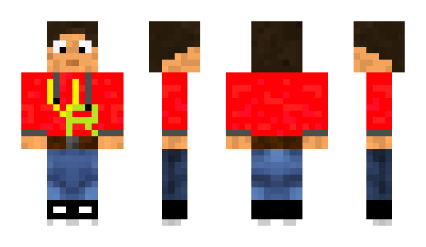 Minecraft skin EinfachBrathahn