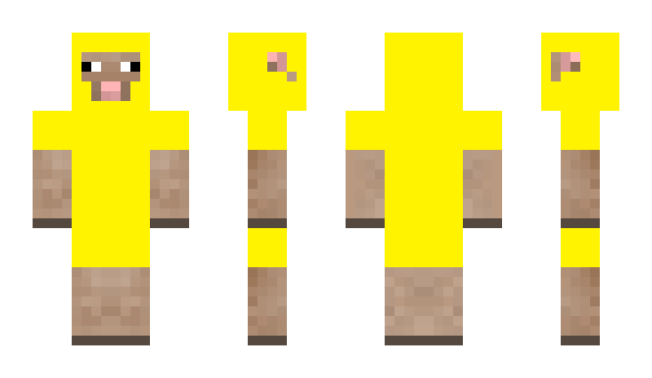 Minecraft skin Yellow_Sheep