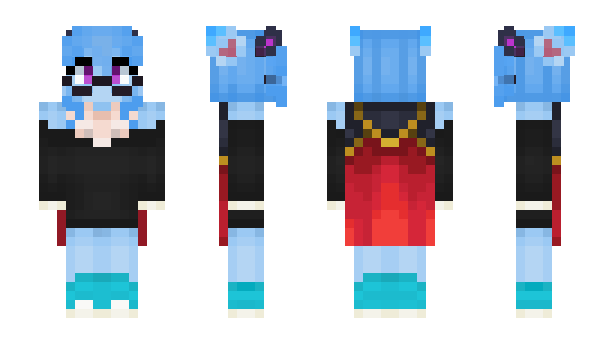 Minecraft skin Dragoonchen