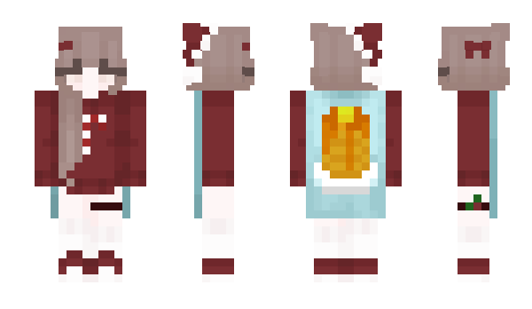 Minecraft скин по нику serusek
