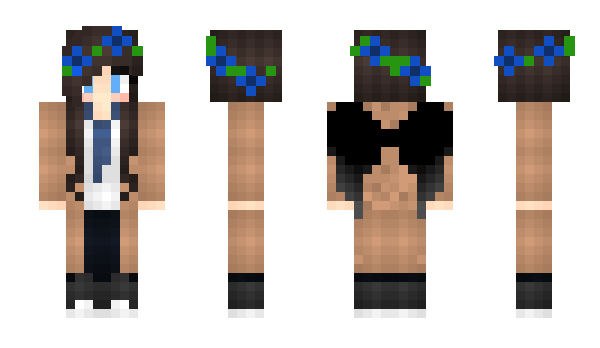 Minecraft skin Silvia666