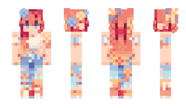 Minecraft skin LucidHexa
