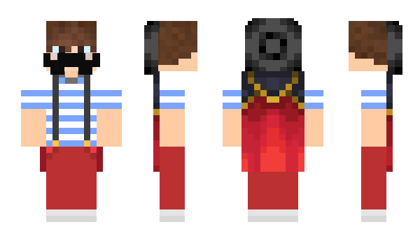 Minecraft skin French