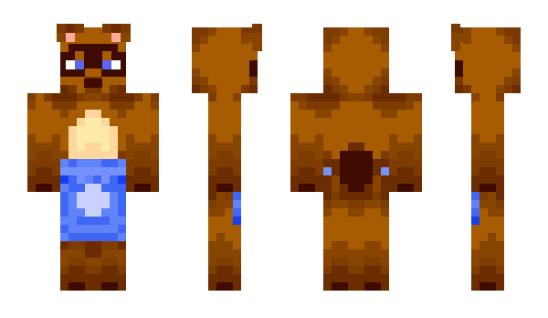 Minecraft skin MolotovGirl