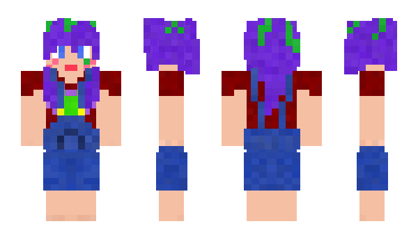 Minecraft skin copygirl