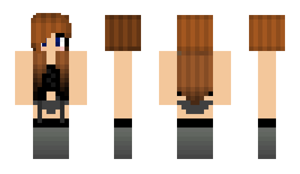 Minecraft skin Bordela