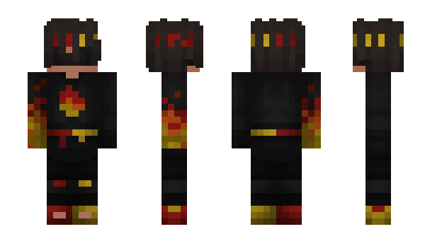 Minecraft skin FlameFrags