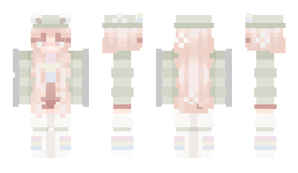 Minecraft skin PinkRainbowIzzy