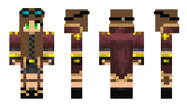 Minecraft skin Midnight_Girl